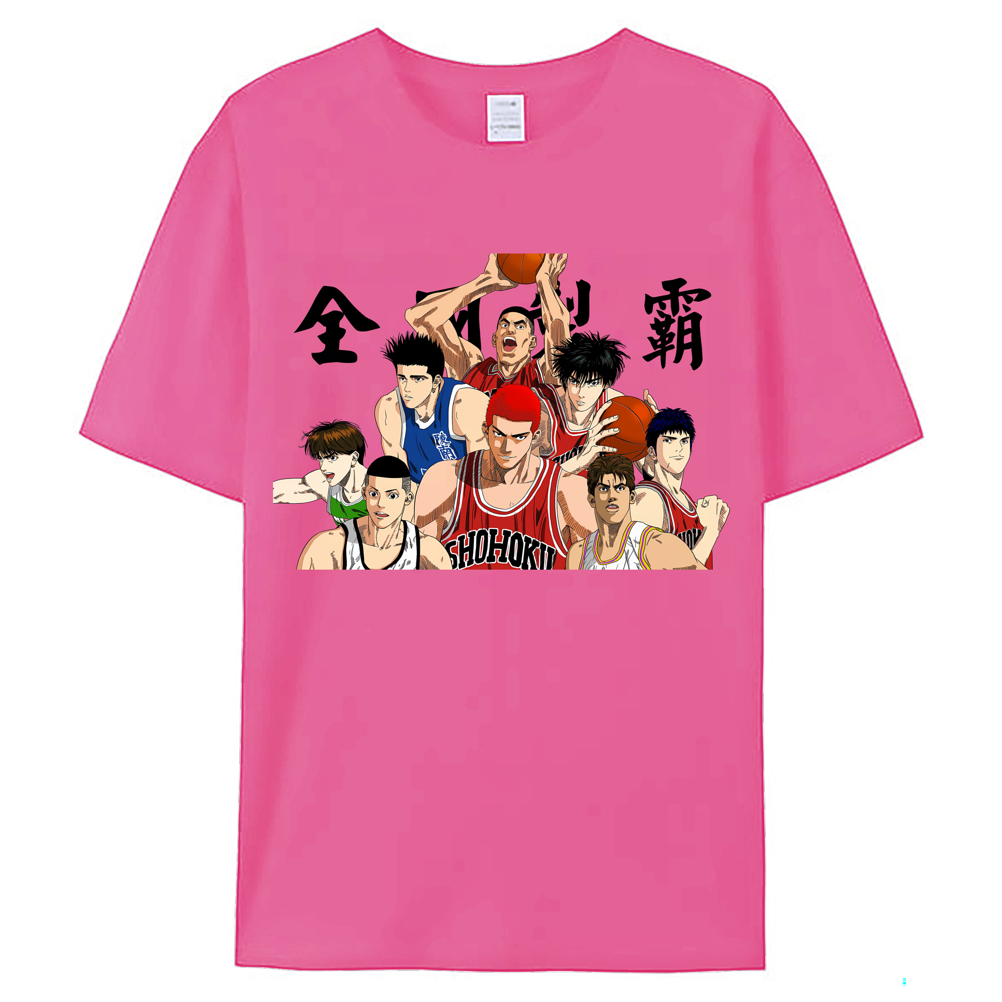 （画像用） SLAM DUNK／スラムダンク レディースカジュアルプリントTシャツ（綿100％）